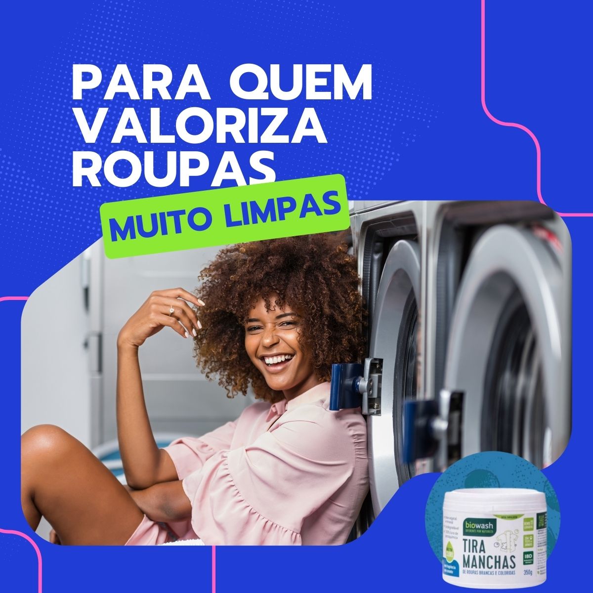 Tira Manchas Biodegradável Biowash | 350g