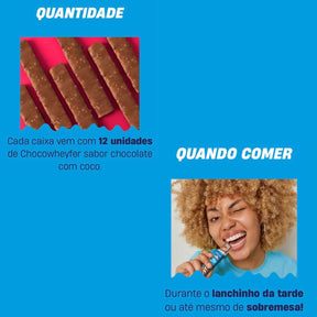 Choco Wheyfer Mais Mu Sabor Chocolate com Coco | 12x25g