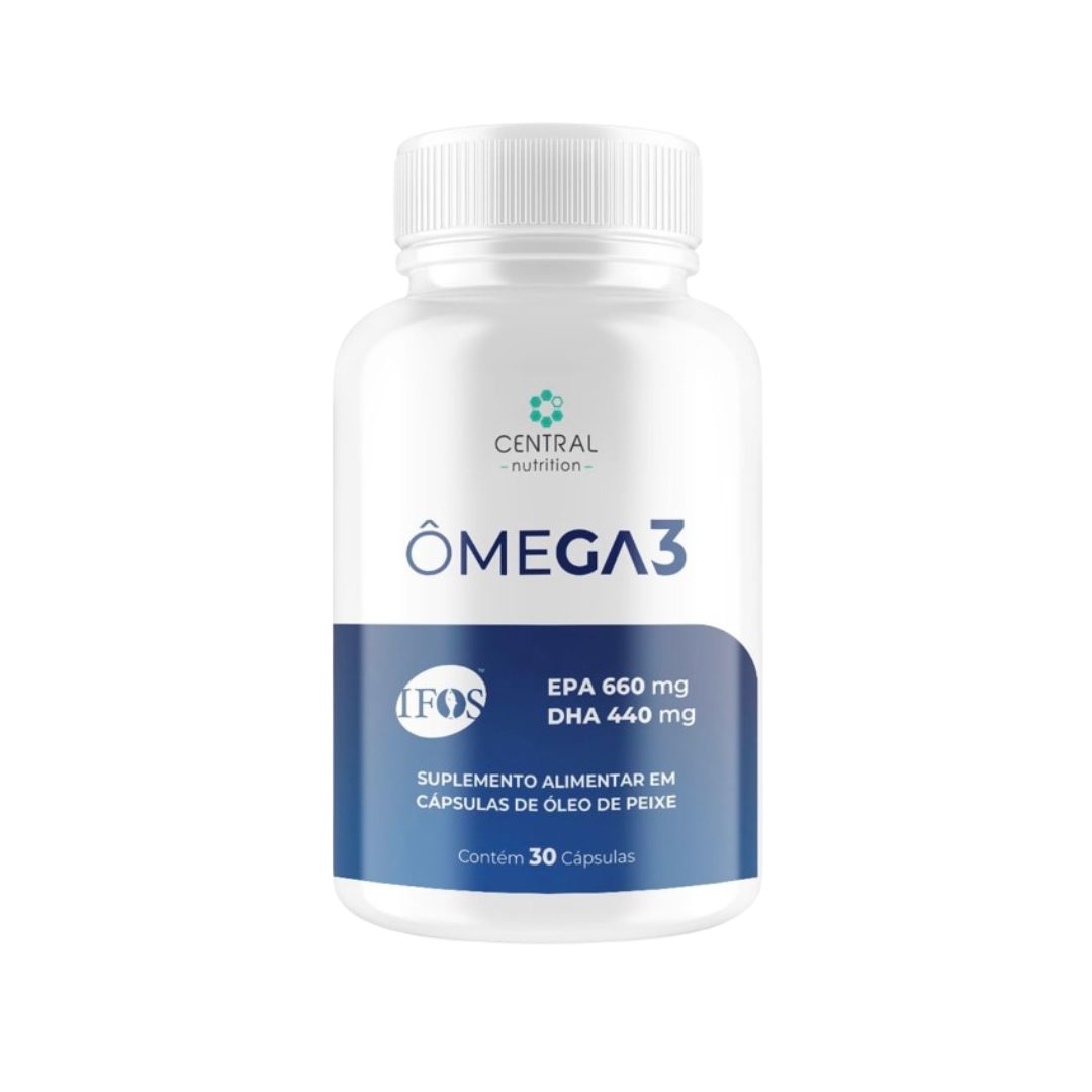 ÔMEGA 3 IFOS™ 660EPA 440DHA Central Nutrition | 30 cápsulas