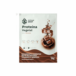 Proteína Vegetal Chocolate Ocean Drop | sachê unitário 30g