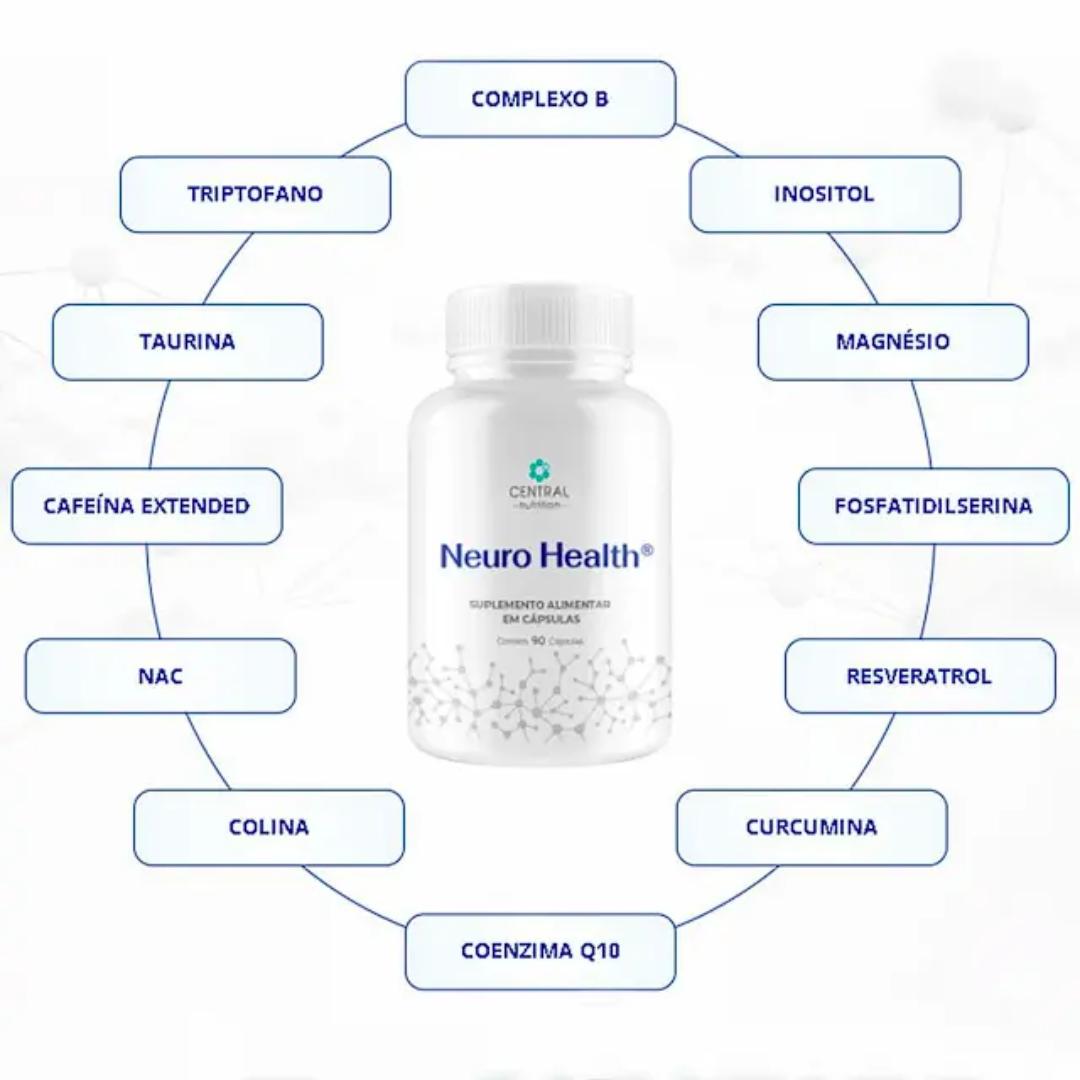 Neuro Health® Central Nutrition | 90 cápsulas