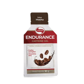 Endurance Caffeine Gel Mocha Vitafor | Sachê unitário 30g