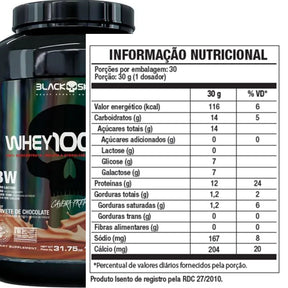 Whey 100%HD Gourmet Black Skull Sorvete de Chocolate | 900g
