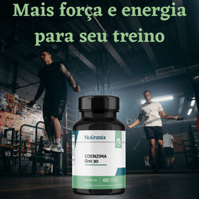 Coenzima Q10 30mg Coq-10 Ubiquinona Nutrasix | 60 cápsulas