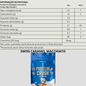 Whey Protein Crush Swiss Caramel Macchiato Under Labz | 900g