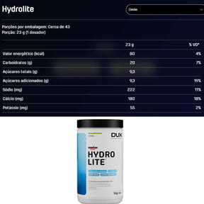 Hydrolite Sabor Limão DUX | 1kg