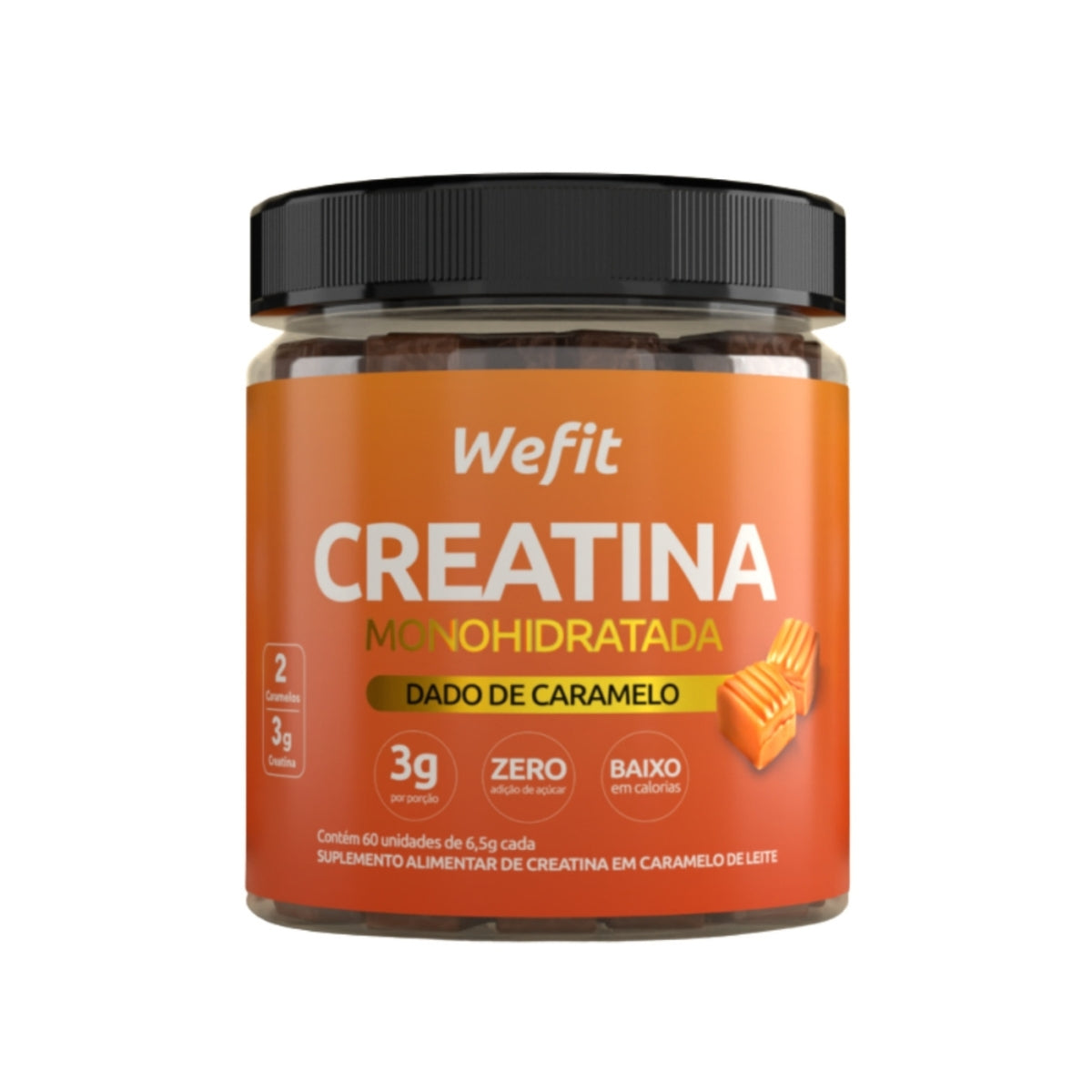 Creatina de Caramelo Wefit | 60 unidades