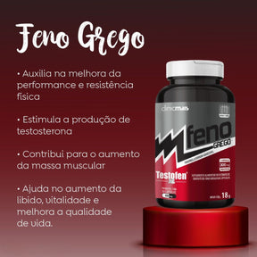 Feno Grego Testofen Clinicmais | 30 Cápsulas