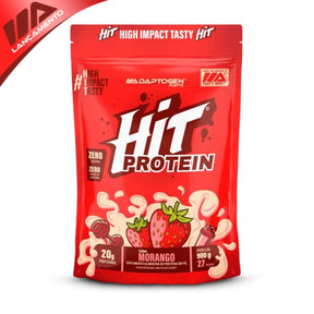 Hit Protein Morango Adaptogen | Refil 900g