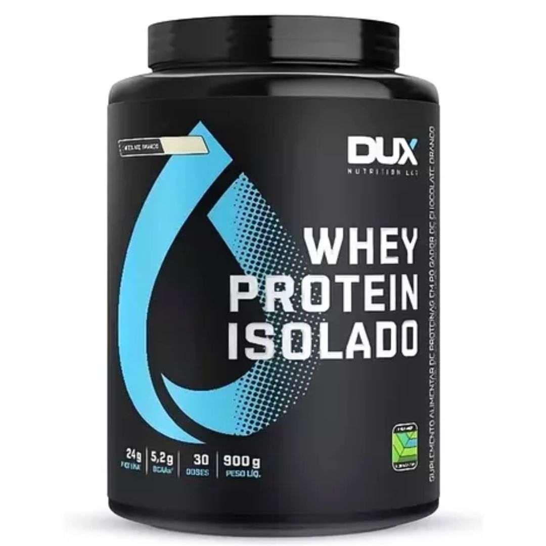 Whey Protein 100% Isolado Dux Human Health Chocolate Branco | 900g