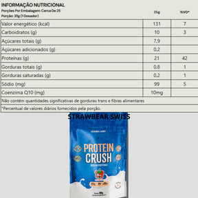 Whey Protein Crush Strawbear Swiss Under Labz | 900g