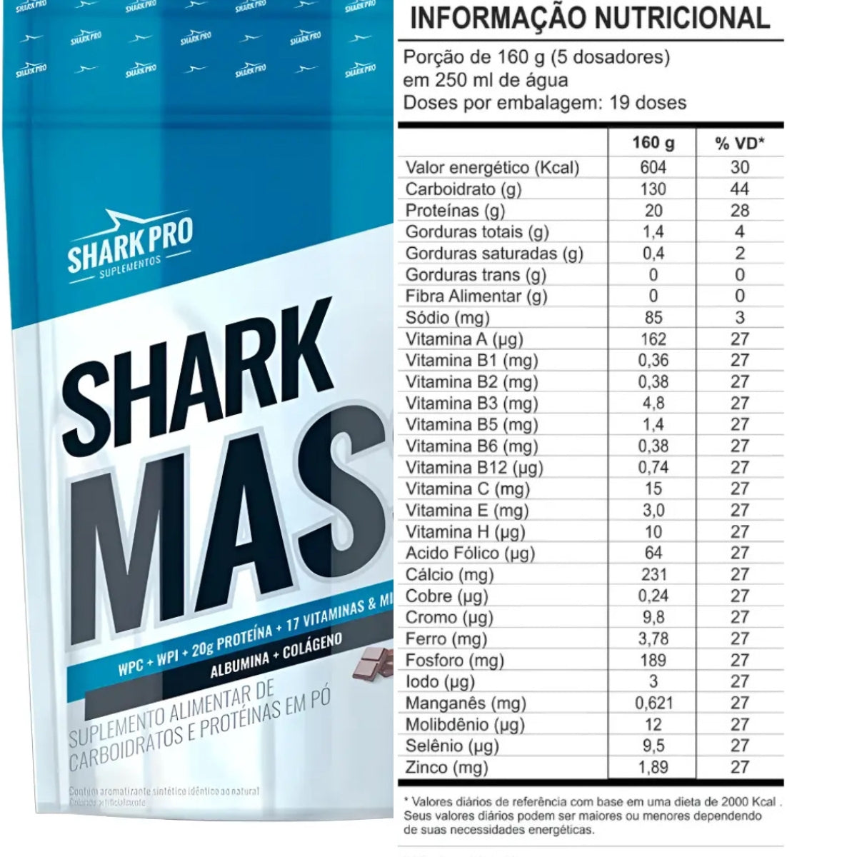 Shark Mass Chocolate  Shark Pro | 3kg