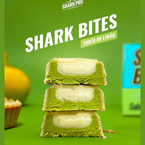 Barrinha Shark Bites Protein Bar Torta de Limão | 12x40g