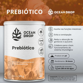 Prebiótico em pó Ocean Drop | 210g