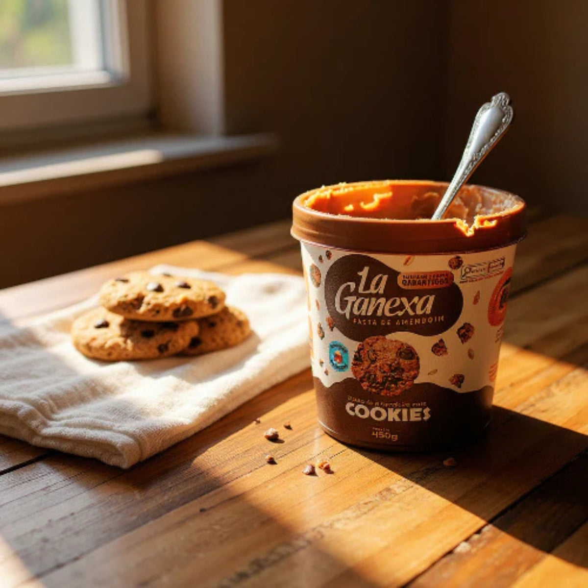 Pasta De Amendoim Cookies La Ganexa | 450g