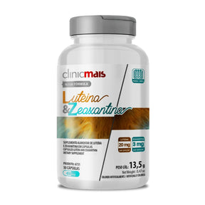 Luteína & Zeanxantina Clinicmais | 30 cápsulas