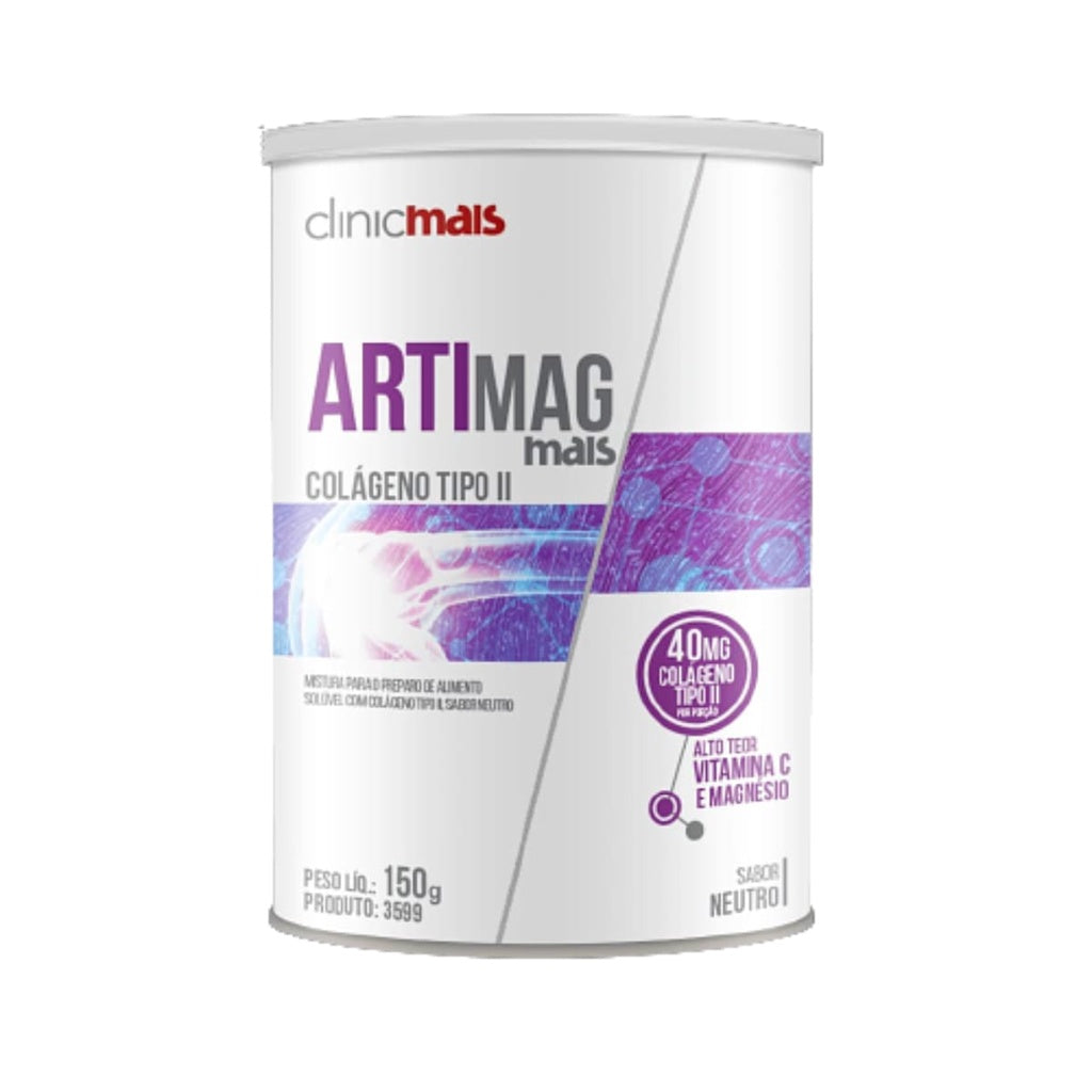 Artimag | Colágeno Tipo II Sabor Neutro | ClinicMais |150g