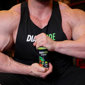 Energético Diabo Verde Pre-Workout Maça Verde | Lata 269ml