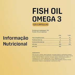 Fish Oil Ômega 3 Dux | 120 cápsulas