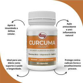 Cúrcuma Plus Vitafor | 30 caps