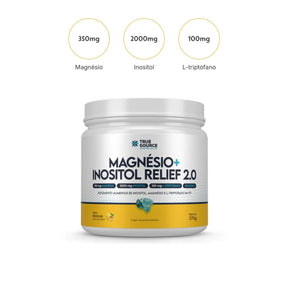 Magnésio + Inositol Relief 2.0 Maracujá True | 375g