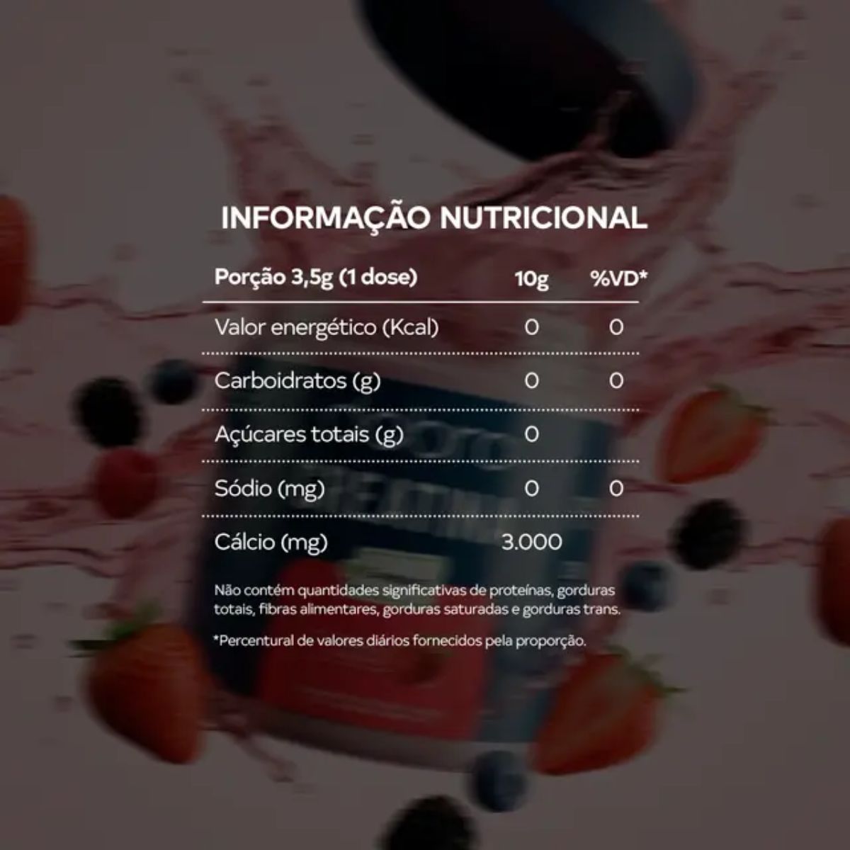 Creatina Creapure Sabor Frutas Vermelhas Dobro | 210g