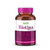 Biotina 100% pura Wefit | 60 cápsulas
