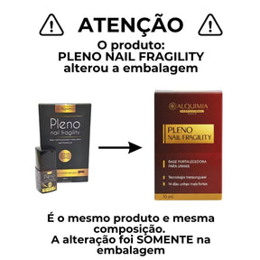 Base Fortalecedora para Unhas Pleno Nail Fragility | 10ml