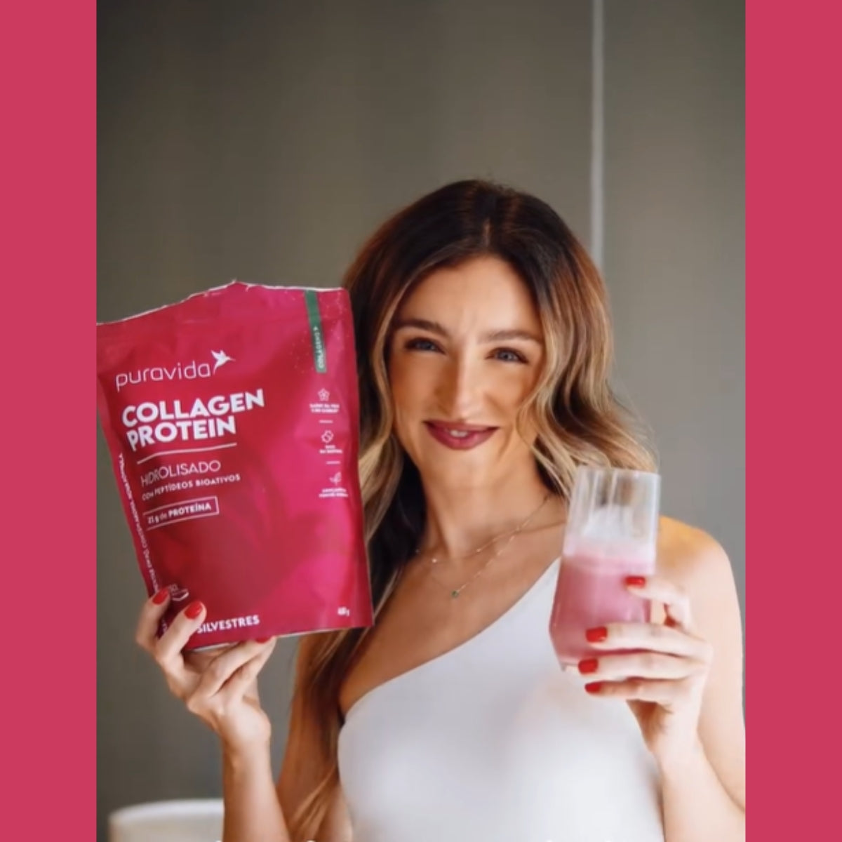 Collagen Protein Berries Silvestres Puravida | 450g