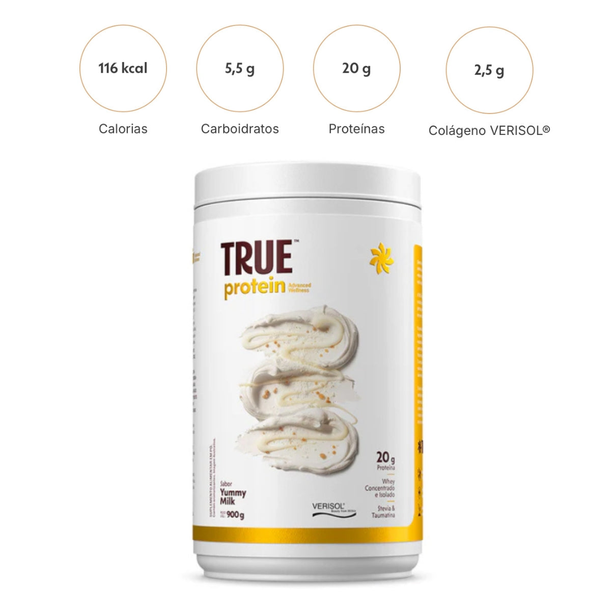 True Protein Advanced Whey Yummy Milk | 900g