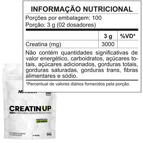 Nutrata Creatin UP | Creatina Monohidratada | Sachê 300g