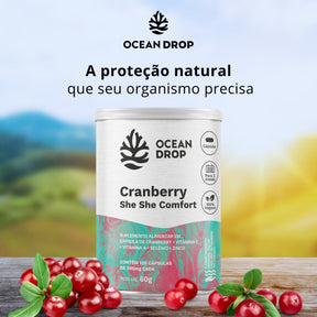 Cranberry She She Confort Ocean Drop | 120 cápsulas