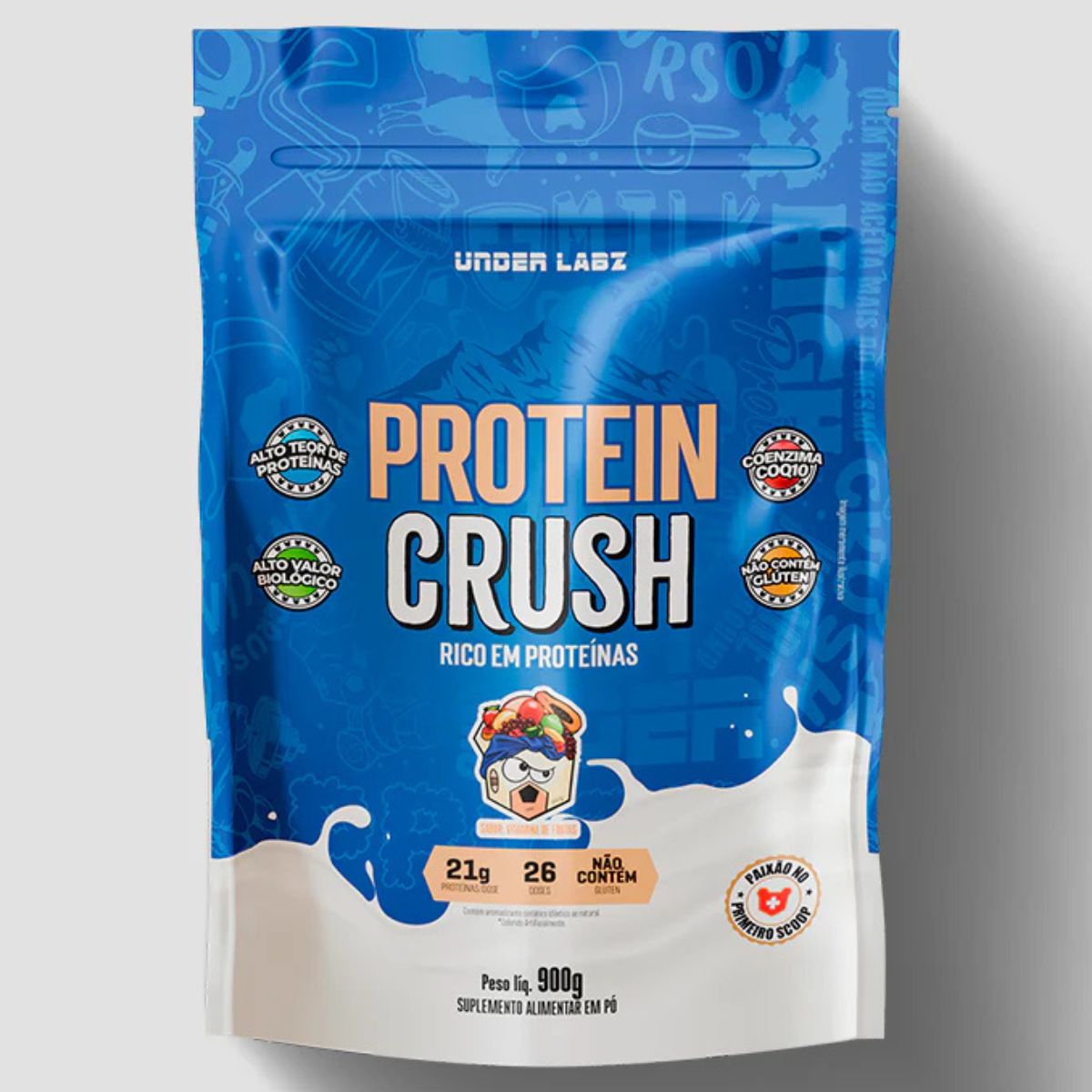 Whey Protein Crush Vitamina de Frutas Under Labz | 900g