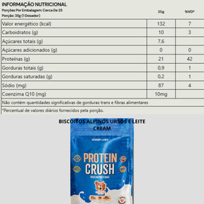 Whey Protein Crush Alpine Cookies Bear Milk Cream Under Labz | 900g