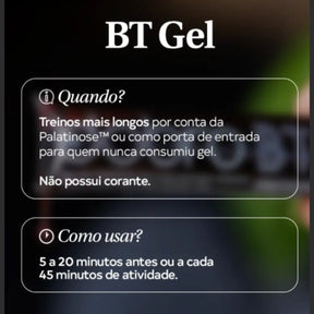 BT Gel Laranja Sem Cafeína Dobro | 10x30g