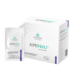Aminnu Blueberry Livre De Xilitol Central Nutrition | 30x10g