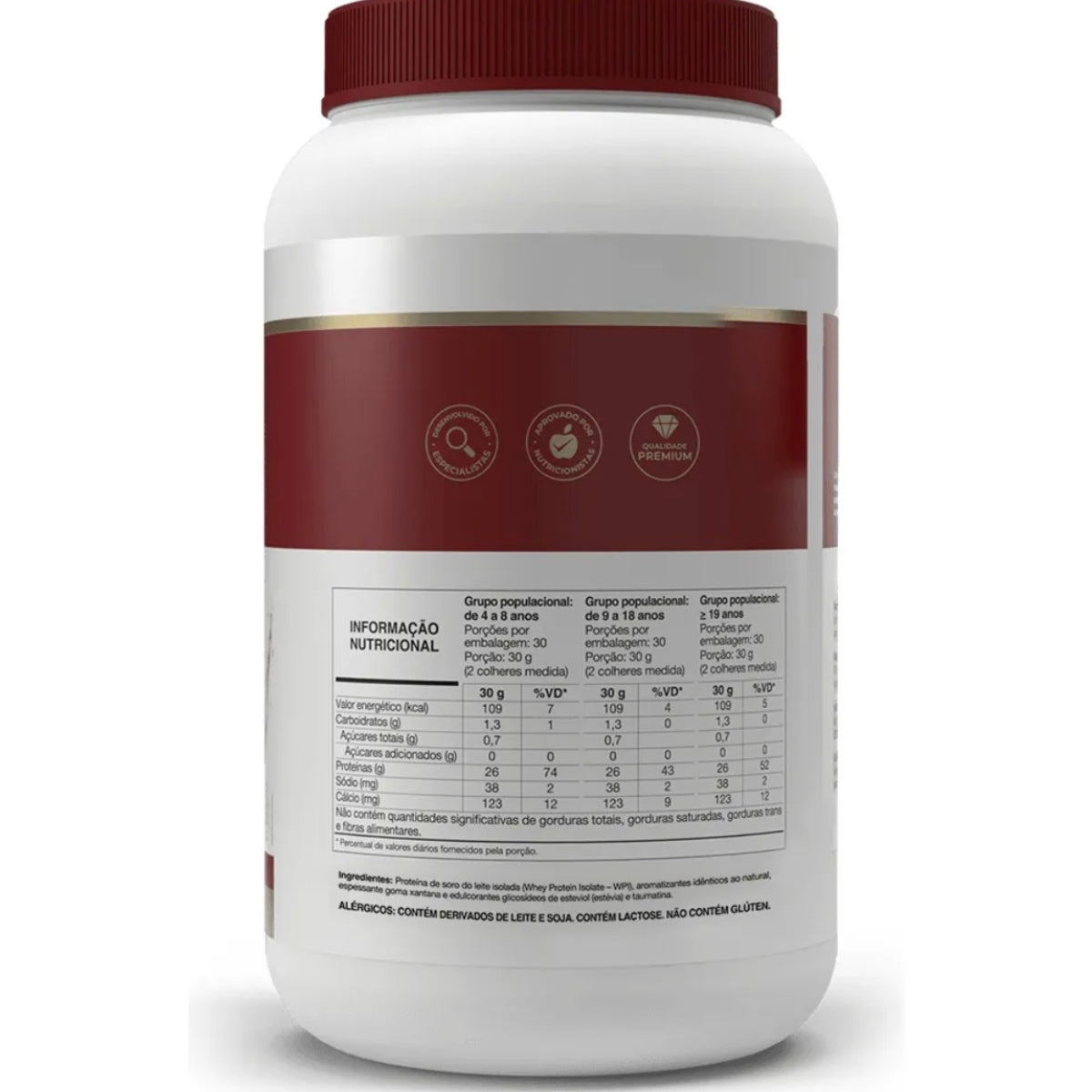Isofort Sabor Baunilha Vitafor | Pote 900g