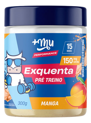 Exquenta Mais Mu Performance Pré-treino Manga | 300g