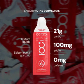 Carbs Gel São Silvestre Frutas Vermelhas Dobro | 10x30g