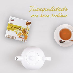Chá Misto Camomila, Laranja E Mel 10 Sachês Chá Mais