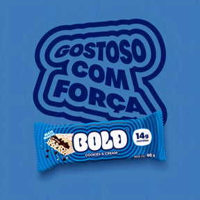 Barrinha Bold Cookies & Cream | 12x40g