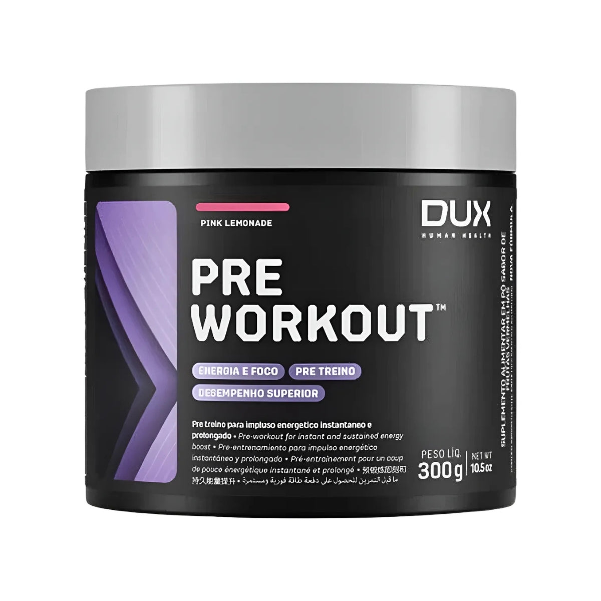 Pre Workout Dux Pré Treino Sabor Pink Lemonade | 300g