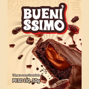 Barra Bueníssimo Tâmara com Chocolate Under Labz | 12x50g