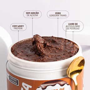 Pasta De Amendoim com Whey Brownie Nutrata | 600g