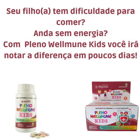 Pleno Wellmune Kids Sabor Tutti-Frutti | 60 Comprimidos Mastigáveis