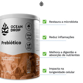 Prebiótico em pó Ocean Drop | 210g
