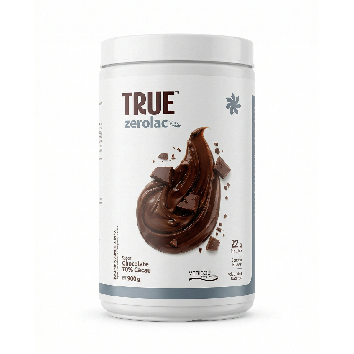 True Whey Zero Lactose Chocolate 70% Cacau | 900g
