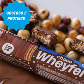 Choco Wheyfer Mais Mu Sabor Chocolate Com Avelã | 12x25g