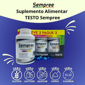 Multivitamínico Testo Sempree Leve 3 Pague 2 | 180 cápsulas