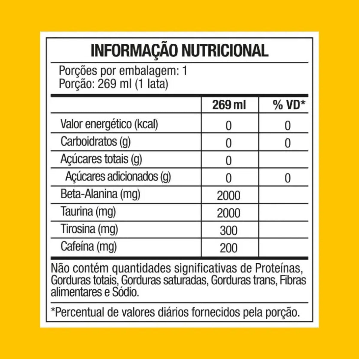 Energético Diabo Verde Pre-Workout Tropical | Lata 269ml